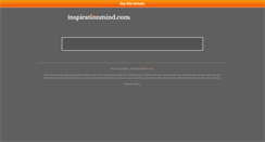 Desktop Screenshot of inspirationmind.com